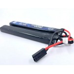 АКБ BlueMAX 7.4V Lipo 2600mAh 20C nunchuck 2x (12.5x21x128) М-серия цевье, приклад